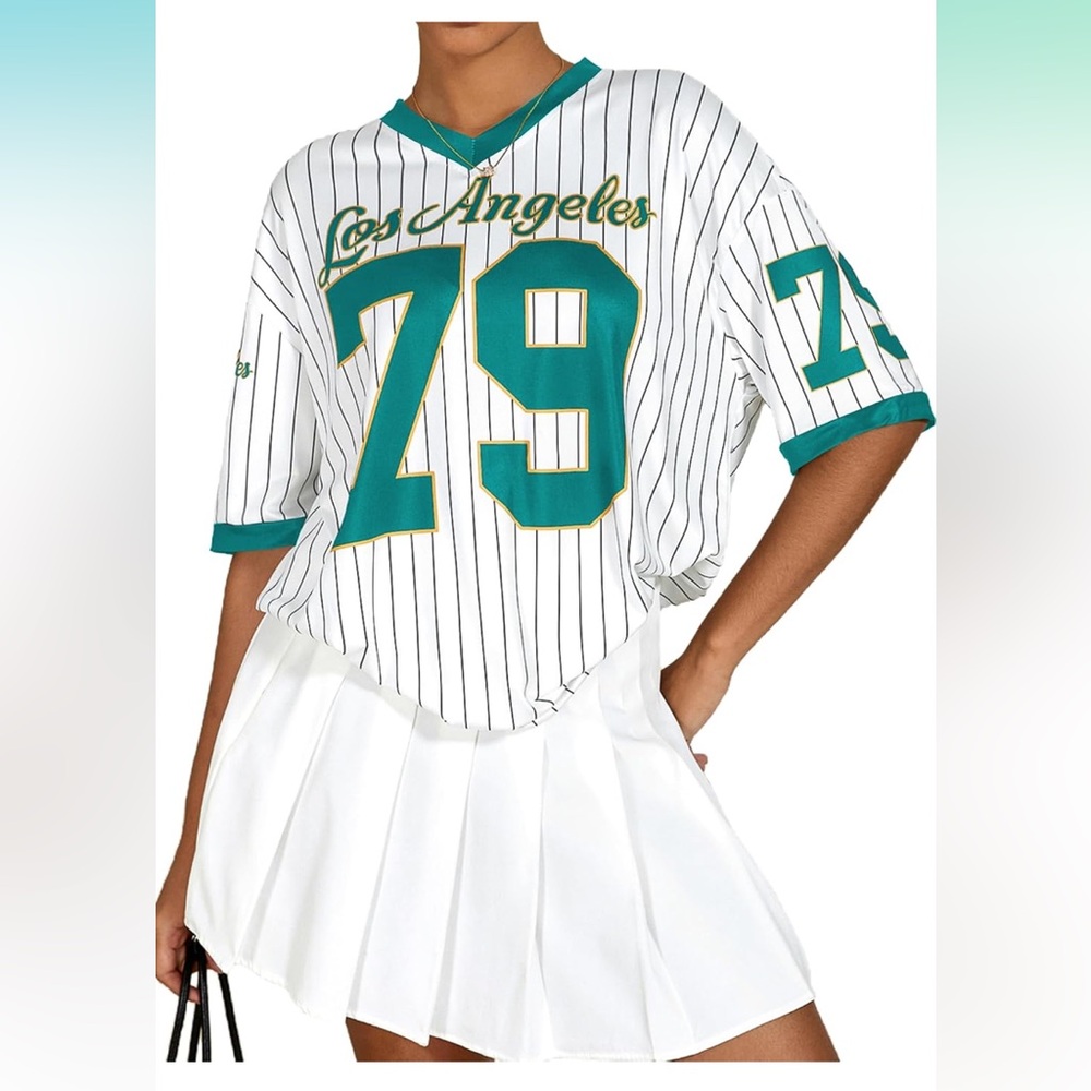 🆕 NWT Jersey T-Shirt, Los Angeles 79, Oversized, size XL